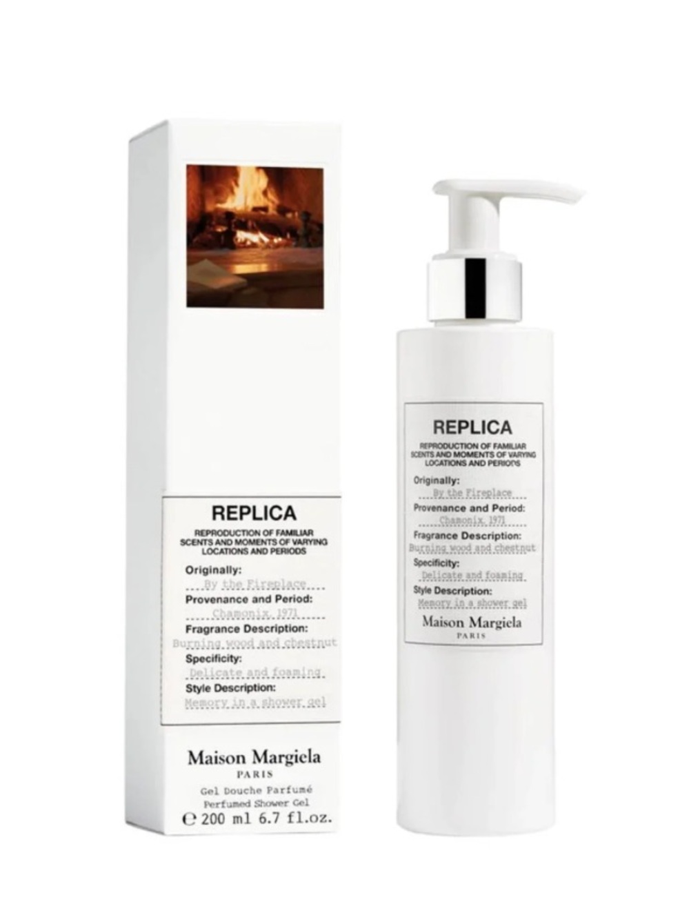 Maison Margiela Replica 'By the Fireplace' Perfumed Shower Gel - Picture 4 of 7